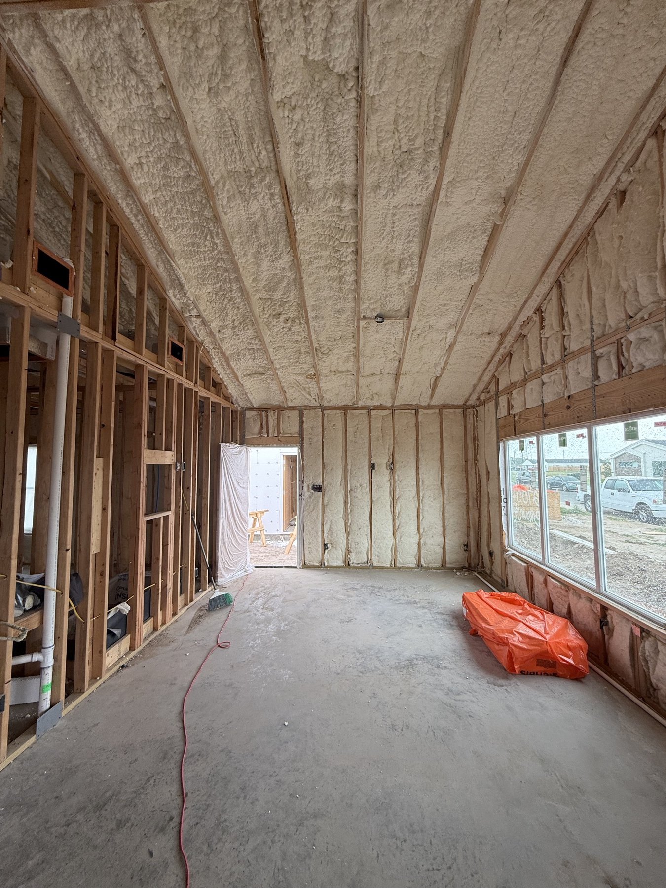 RGV Insulation warehouse project — closed-cell spray foam